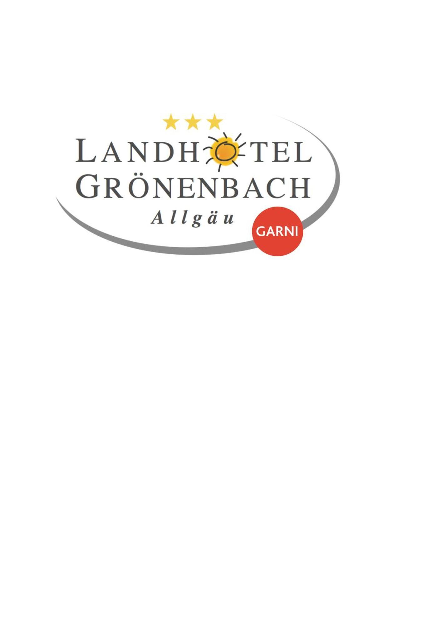 Landhotel Groenenbach Bad Grönenbach المظهر الخارجي الصورة